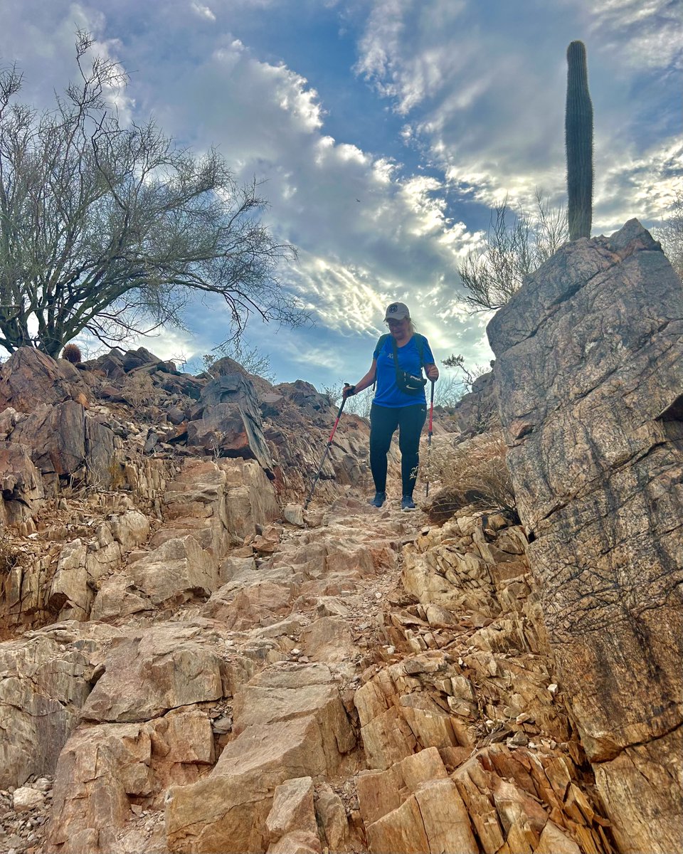 maddesert's tweet photo. Sunrise birding blitz!🐦‍🔥🌵

9 birds in 2 minutes = total trail takeover. Pia S., Copenhagen, Denmark, crushed a speed-birding session on dawn patrol, Phoenix Mountains, 06-15-26. 

Mad Desert Trekking 🏜🦎💀🌵☀️
Intense Human-Powered Adventures in Phoenix + Scottsdale, AZ https://t.co/tQQ57BLy9v