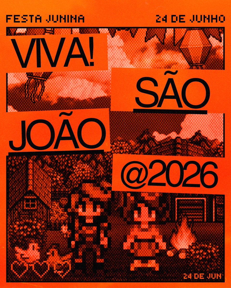 mabsdesigns's tweet photo. VIVA SÃO JOÃO! 🔥🪗

#design #festajunina #sãojoão #poster #posterdesign https://t.co/oSEesCXjGJ