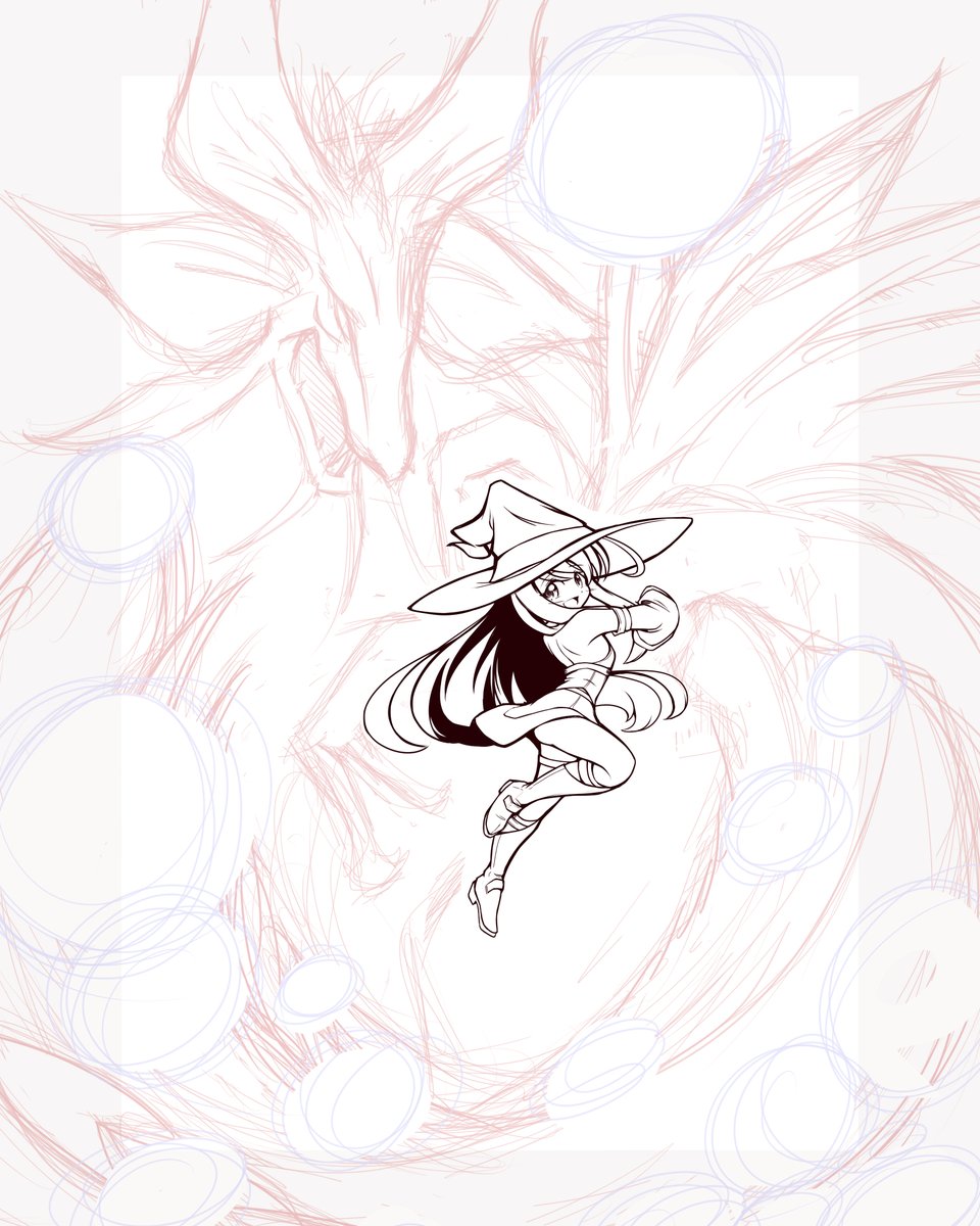 ソーサレス 「Look what I've found in my WIP folder ag」|H (エイチ) 🈺のイラスト