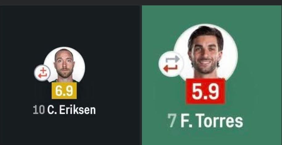 Elvisgpg14's tweet photo. Eriksen con un infarto jugó mejor que ferran 🤡 https://t.co/ITARzIL3xy