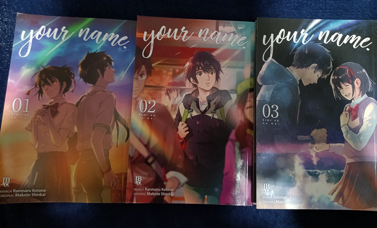 DevilKirito2's tweet photo. Terminei de ler Your Name (mangá)

Achei que gostaria menos, a leitura foi bem suave me deixando imerso na história, mesmo já tendo visto o anime e lido o livro, não foi maçante ver a mesma história pela 3ª vez em um 3⁰ formato. Não tem nada incrível, mas foi um bom trabalho. https://t.co/kbdY9YjgRC