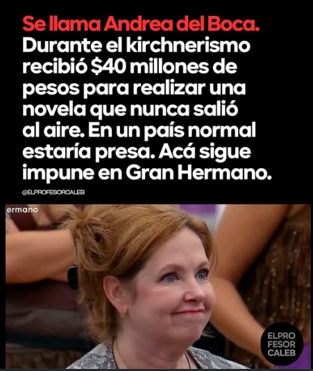 Tv_Libertaria's tweet photo. 💸Parte del Kirchnerismo quedó IMPUNE... https://t.co/ITy5FEv6L0