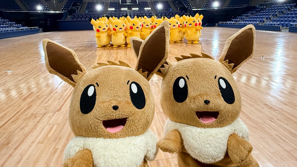 project_eevee's tweet photo. たくさんのピカチュウに会えてうれし #イーブイ❣️
なんと総勢30匹のピカチュウが踊っているよ！
YouTubeチャンネル #ポケモンKidsTV で見てみてね👀✨
https://t.co/0HJooofNEK
#Eevee https://t.co/xSaqE3kJoF
