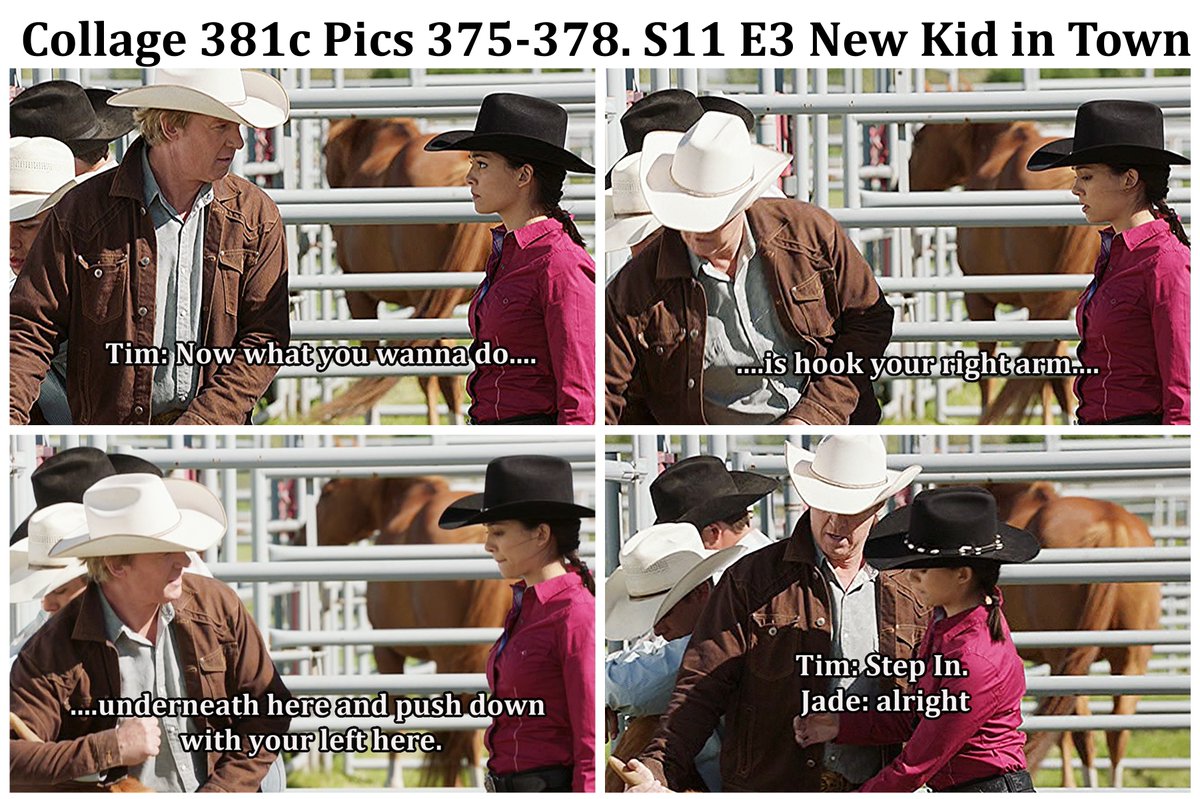 peratp's tweet photo. Pg 1 We begin with a little Ty, Amy and Jack business. Then switch Tim trying to teach Jade steer wrestling. https://t.co/KHtNIgWCVh
