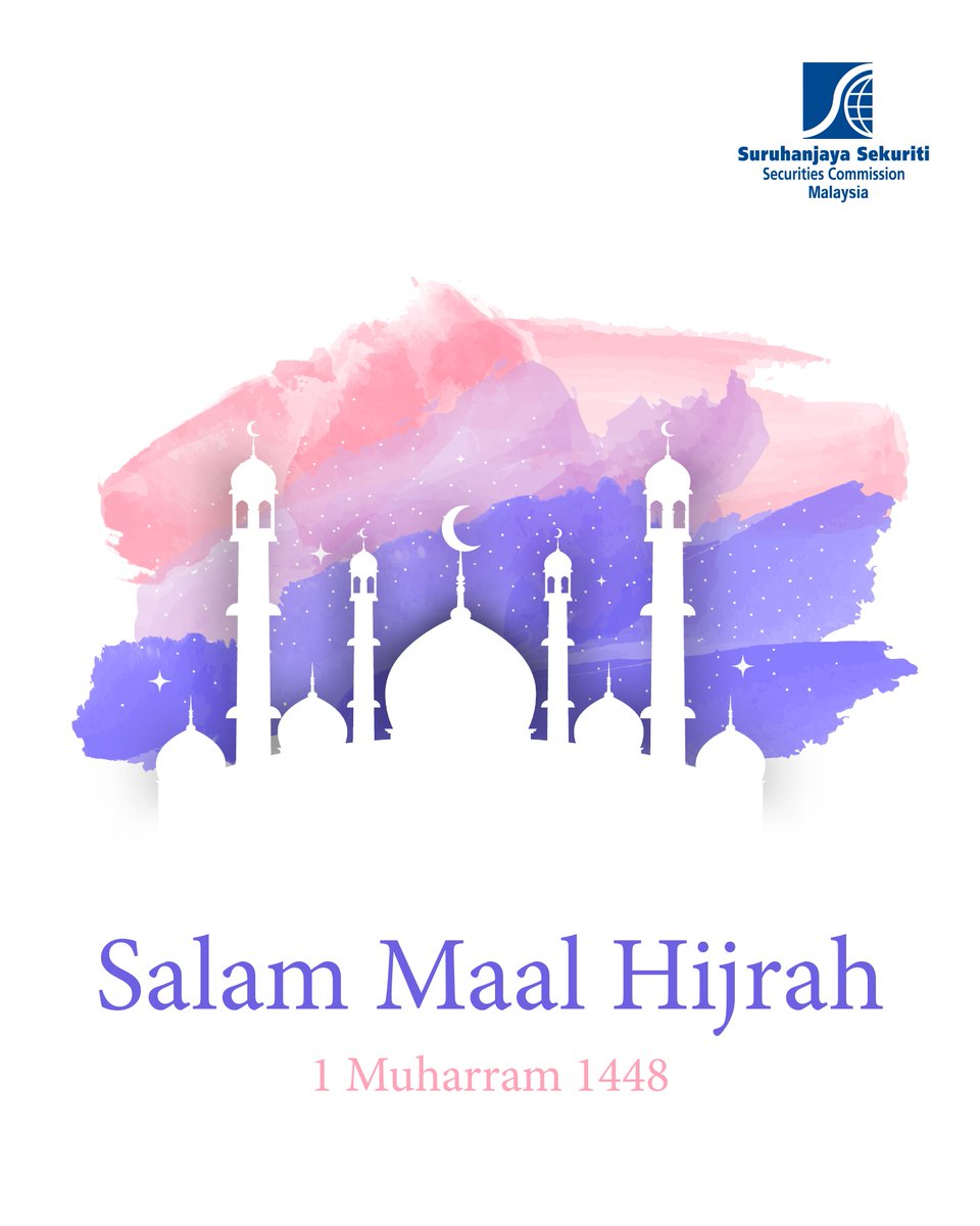 SecComMalaysia's tweet photo. 🌙 Salam Awal Muharram 1448H
 
Tahun baharu Hijrah mengingatkan kita bahawa setiap perjalanan menuju kebaikan bermula dengan keberanian untuk berubah. Semoga tahun ini membawa keberkatan, ketenangan dan harapan yang baharu buat kita semua. https://t.co/DTUmuiMAtG