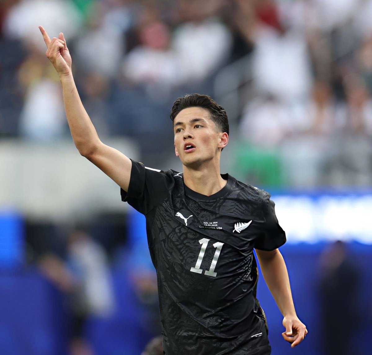 🚨🚨 أي ثقة تمتلكها يا إليجاه جاست 🇳🇿💪🏻 ✓ سجل الهدف الأول لـ نيوزيلندا  1-0 ✓ سجل الهدف الثاني لـ نيوزيلندا 2-1 #ايران_نيوزيلندا