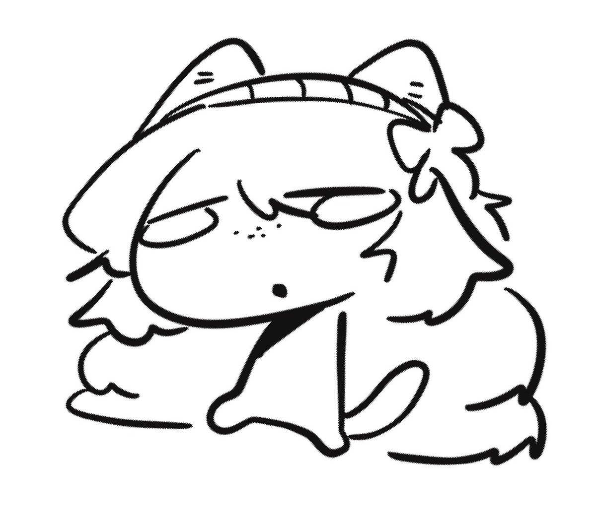 GOATGOAT8080's tweet photo. 지능이 존재하지않아보이는 냥스마엘 https://t.co/lNgBMzEfnO