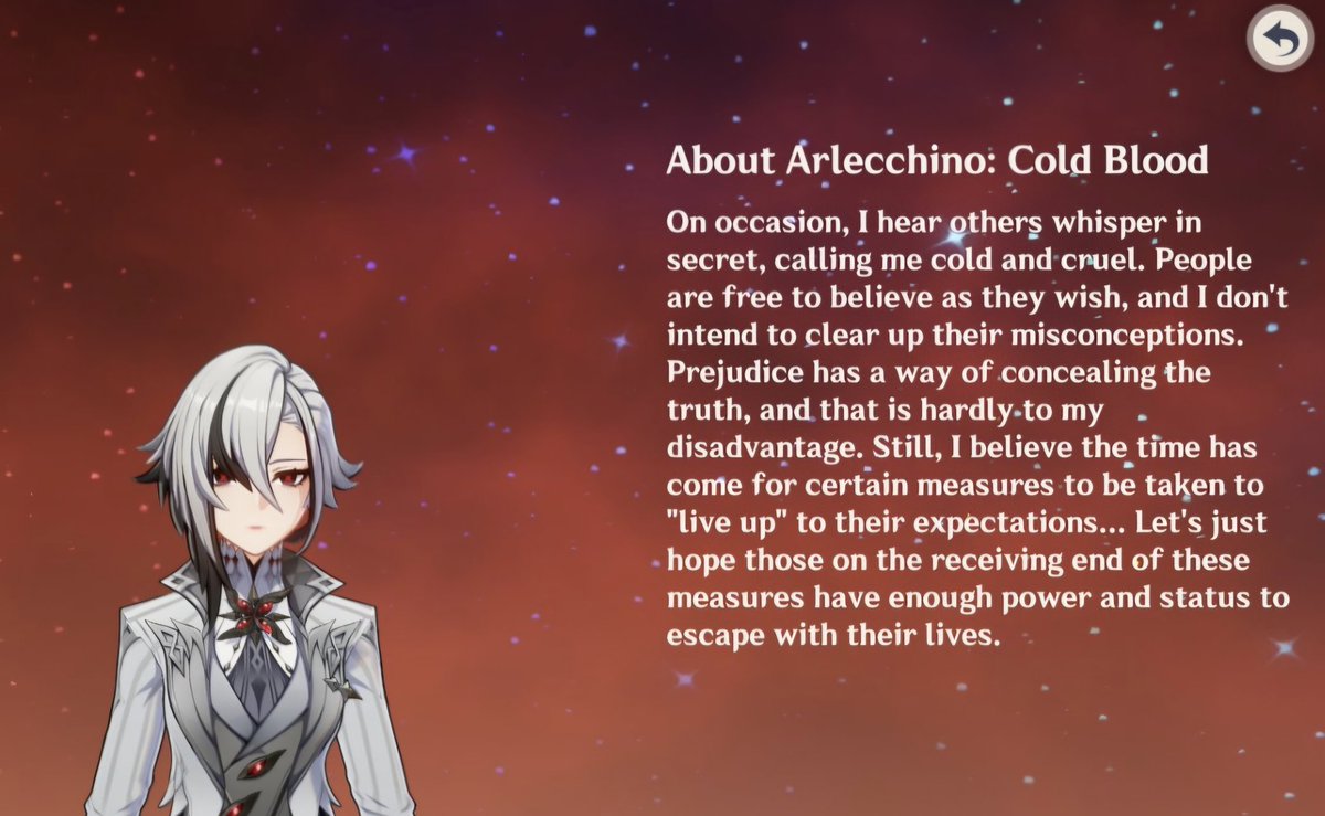 Shierk3's tweet photo. @nowykik @Trailsbracer I thought we knew arlecchino was kind the way she treats her children https://t.co/lDIm0YEsHZ