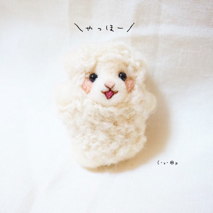 P_Ponchocho's tweet photo. .@Lupopo_cafe 様🌱

いつも素敵な企画有難うございます😊

羊毛フェルトで羊の雑貨を作っております🐑

〝羊といったらぽんちょさん！〟と言われる様に頑張りたいです。

2026年後半も仔羊ちゃんたちをよろしくお願い致します🙇✨

minne:https://t.co/UgPcIINbS9 

#羊毛フェルト #ハンドメイド https://t.co/vqLOTEGPWL