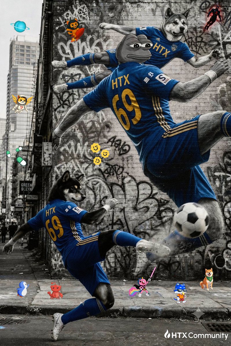 HTXCommunity's tweet photo. GM. 🌞The #HTX crew is flying high and turning market noise into highlight-reel goals. 🟢

📈 Who is leading the attack with us today? https://t.co/yVwoNBb6at