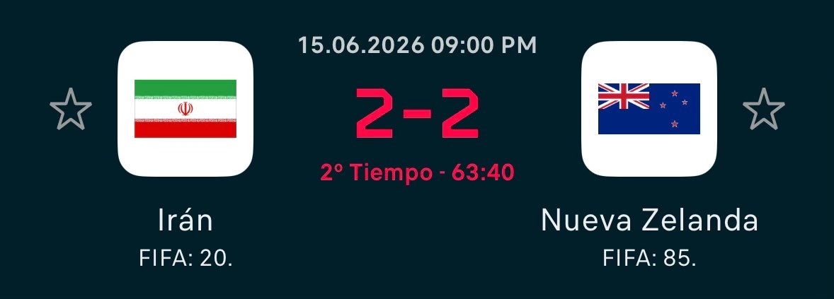 ErrorArbitralTR's tweet photo. Hoy jugó España, hubo un Bélgica - Egipto y el MEJOR partido del día está siendo un Irán - Nueva Zelanda.

Qué hermosa es la Copa del Mundo. Qué torneo perfecto es el Mundial. https://t.co/4rk92Twnq7