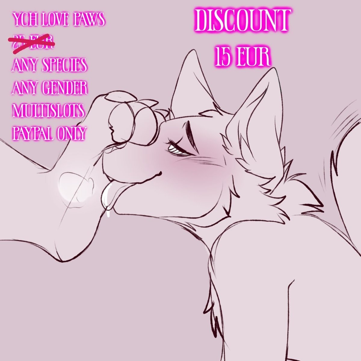 Shiankochan's tweet photo. Hey furs back at it again with my ych's in discount, I need to pay my debts and medicines I would be really greatful if you can support me
Only 2 slots
Any species/gender
Before 30 eur
Now 15 eur
PayPal only
Remember if you support my work you also support my treatment thank u 🩷 https://t.co/5phx9odm8E