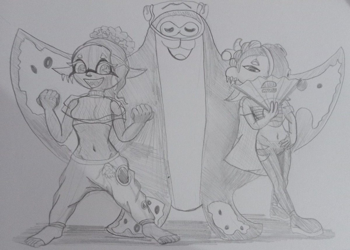 Aquillabluebirb's tweet photo. Love Deepcut best idol group by far!
#bigman #shiver #frye #splatoon #splatoon3 #splatoonart #deepcut https://t.co/Sk0bZs3gHl