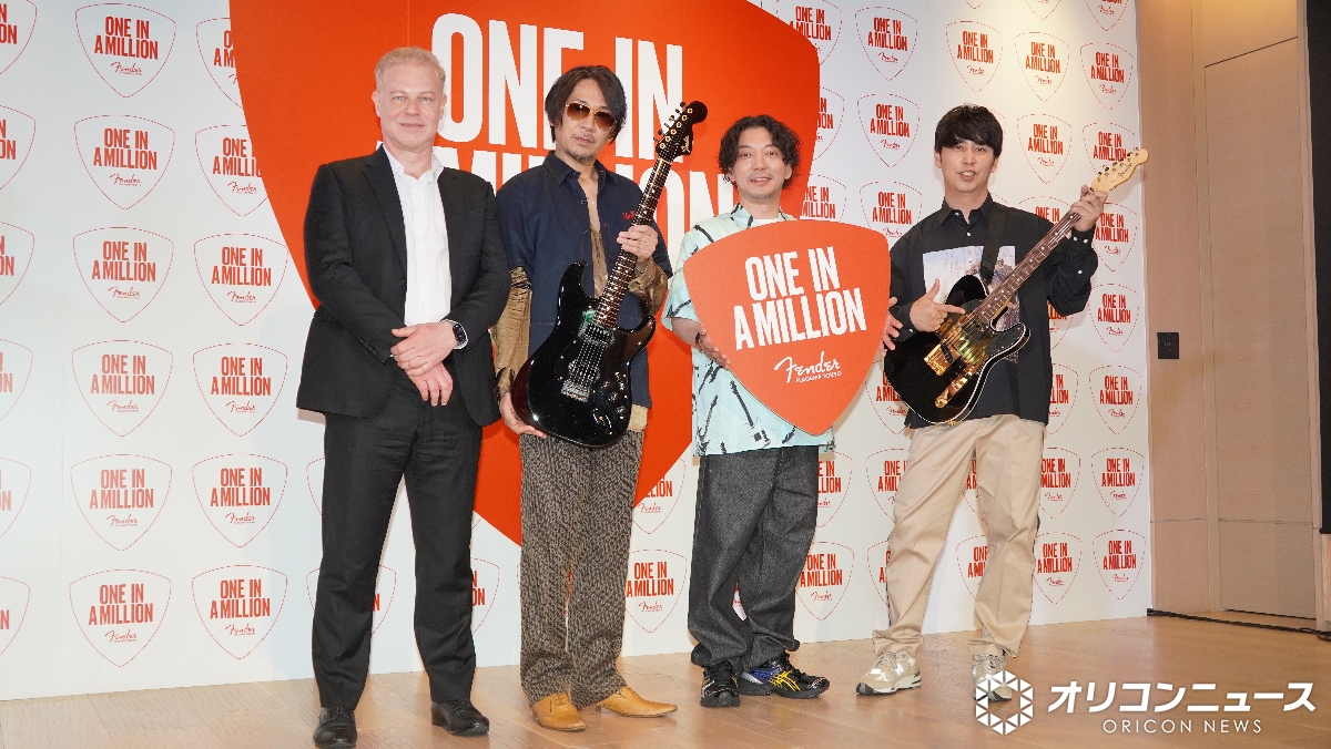 oricon's tweet photo. ニューヨーク屋敷、憧れのラルクKenと
「虹」セッション❗嶋佐が熱唱

気さくなKenに感激
「お会いするまでは一番怖い方だと…」
https://t.co/SjkRRRd6Gb

「Fender Flagship Tokyo」イベント https://t.co/ogEGZoeehb