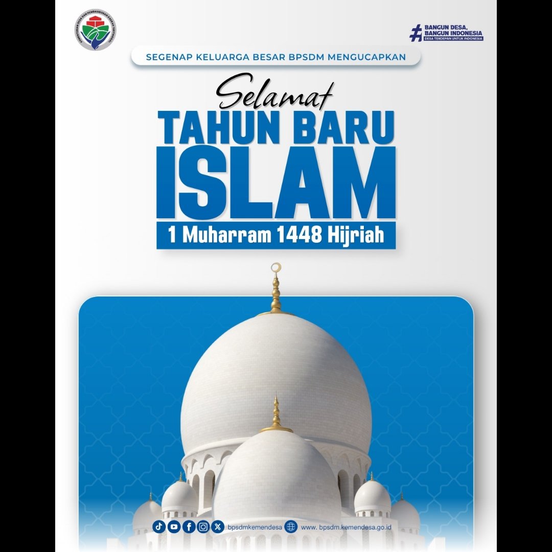 KdgRusdi's tweet photo. Selamat Tahun Baru Islam 1 Muharram 1448 H 🌙🕌

Semoga momentum pergantian tahun ini menjadi inspirasi untuk terus meningkatkan kualitas diri, mempererat silaturahmi, dan meraih keberkahan dalam setiap usaha yang dijalankan.

@YandriSusanto
@ARizaPatria https://t.co/YLdABL6b26