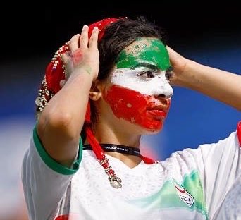 LevantWire's tweet photo. ❤️🇮🇷🇺🇸 IRAN fans are in full force at Team Melli’s first FIFA World Cup match https://t.co/UTbo3ZFrGi