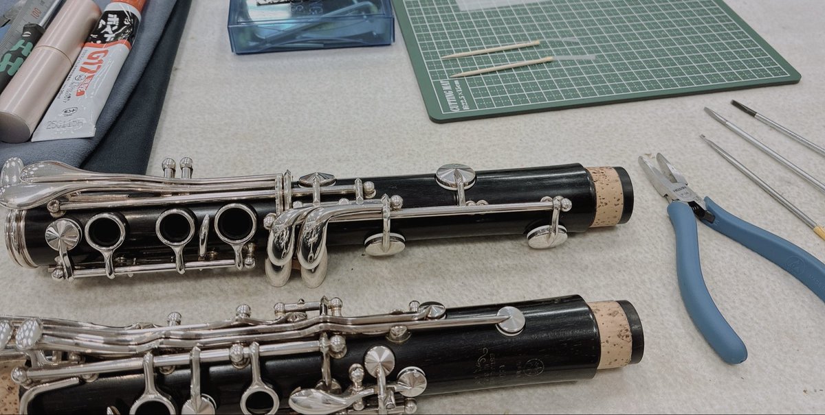 brasstek_fukui's tweet photo. ＼楽器の調子はいかがですか？／

コンクール前の調整のお持ち込みが増えています🪛
大切なコンクールに万全な状態でいい演奏をしたいですよね🎶

▼
▼

 #ブラステック #福井 #mpcstore
 #コンクール #吹奏楽  #楽器 #メンテナンス https://t.co/swar40xFV0