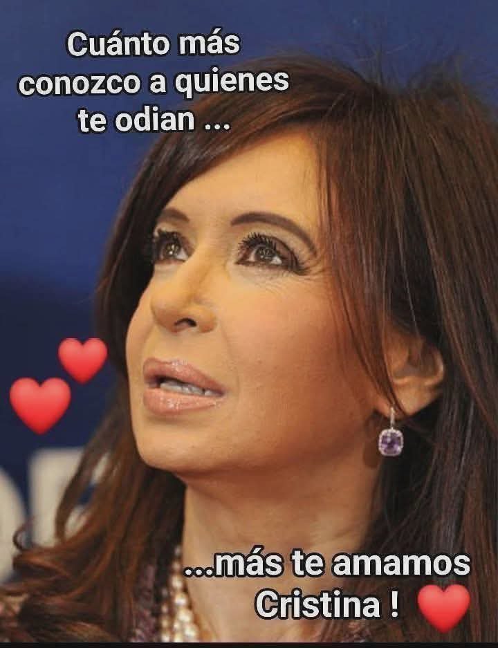 Sami25280250's tweet photo. @mayrasmendoza #CristinaLibre https://t.co/tyoKunMbV1