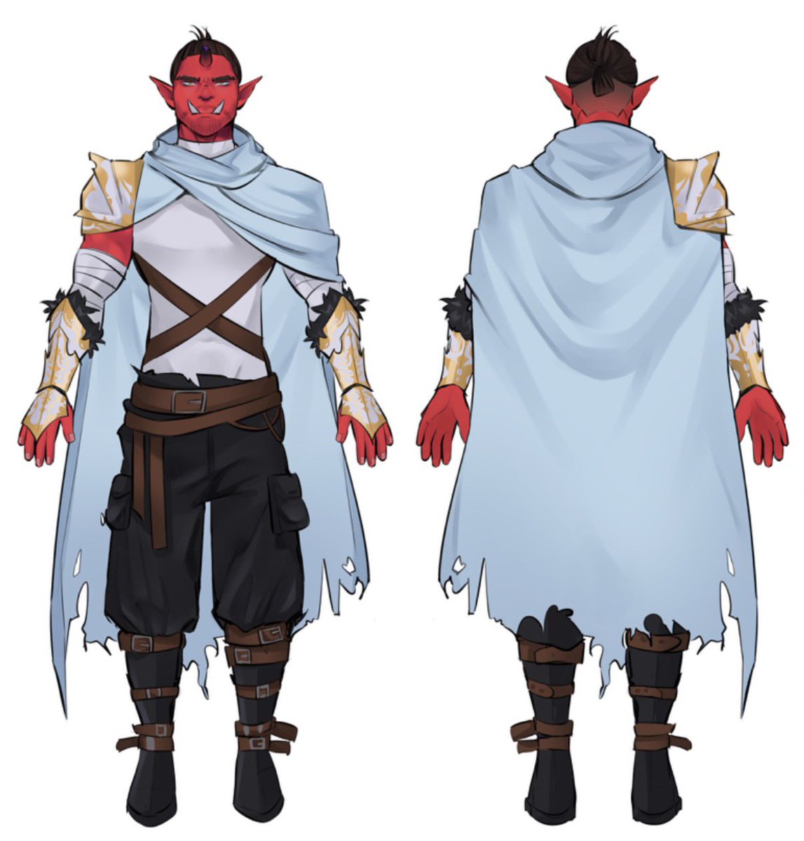 ZarikVT's tweet photo. Hey everyone! The name’s Zarik, your casual gaming orc with a loud personality but chill vibes. Nothing better than sharing good vibes while slaying monsters for a fair price! 

Catch me on twitch sometime for some chill fun with friends! (Amazing art was done by @co__lette!) https://t.co/hgJme3EvIi