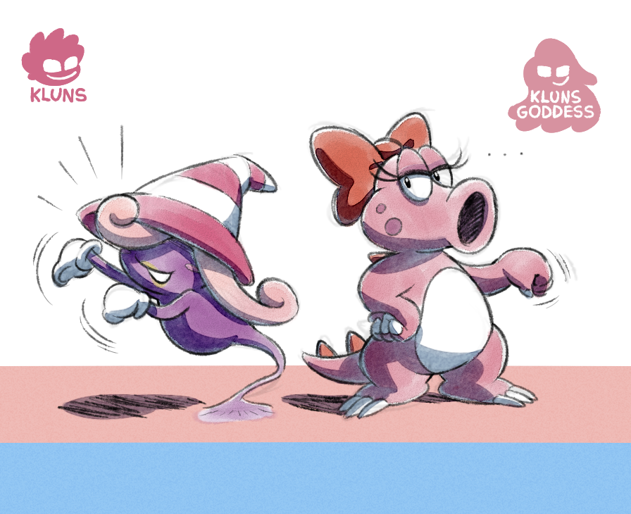 klunsgod's tweet photo. work and my upcoming birthday's kept me busy this month. i shouldn't, really.
enjoy Vivian and Birdo in the meantime https://t.co/QqoiEqIVdx
