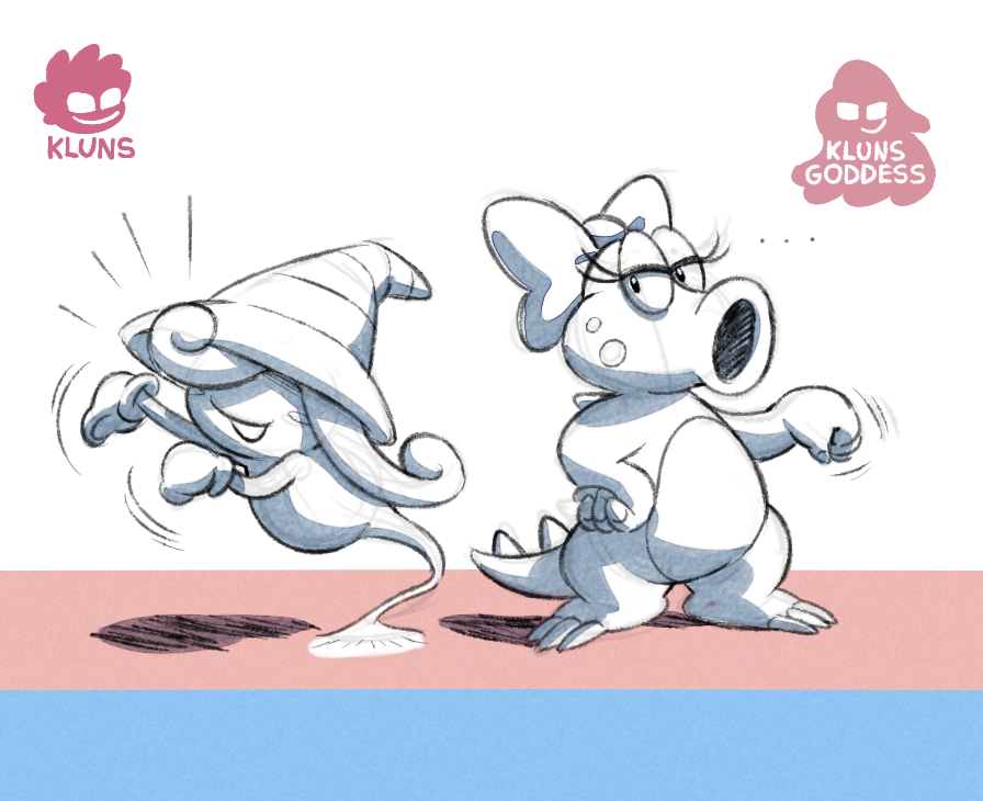 klunsgod's tweet photo. work and my upcoming birthday's kept me busy this month. i shouldn't, really.
enjoy Vivian and Birdo in the meantime https://t.co/QqoiEqIVdx