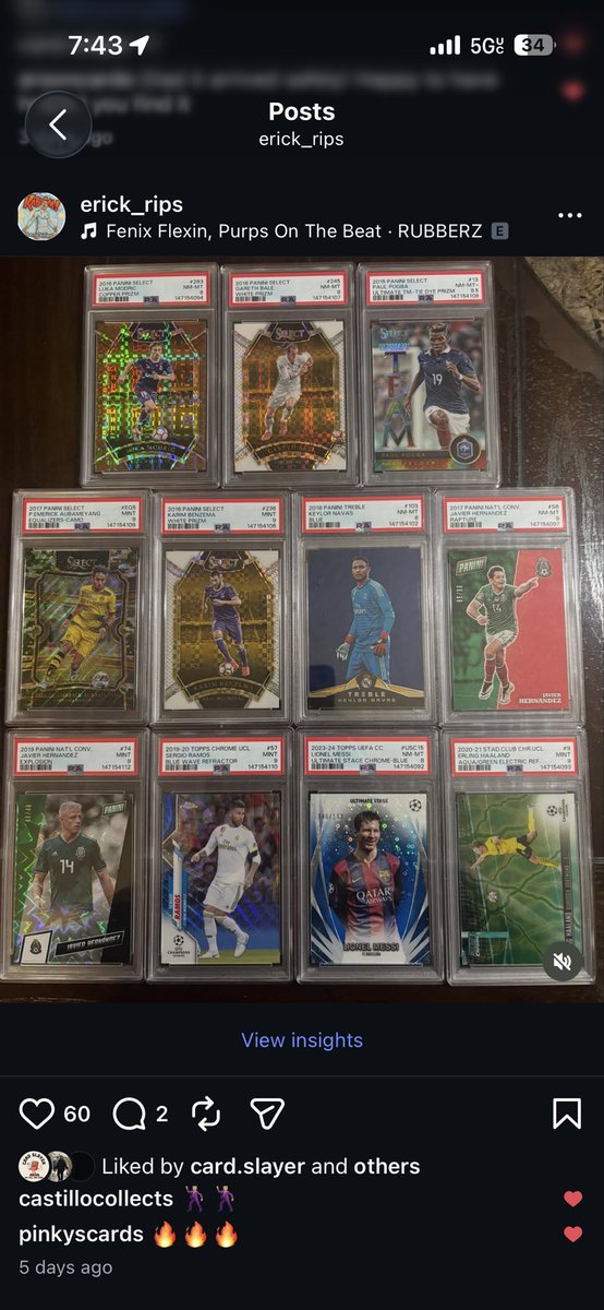 erick_rips's tweet photo. @TheRealNesquik @jcutlersburner 1/1 superfractor and psa sub back after 6 months 💀 https://t.co/9nnPIBiECJ