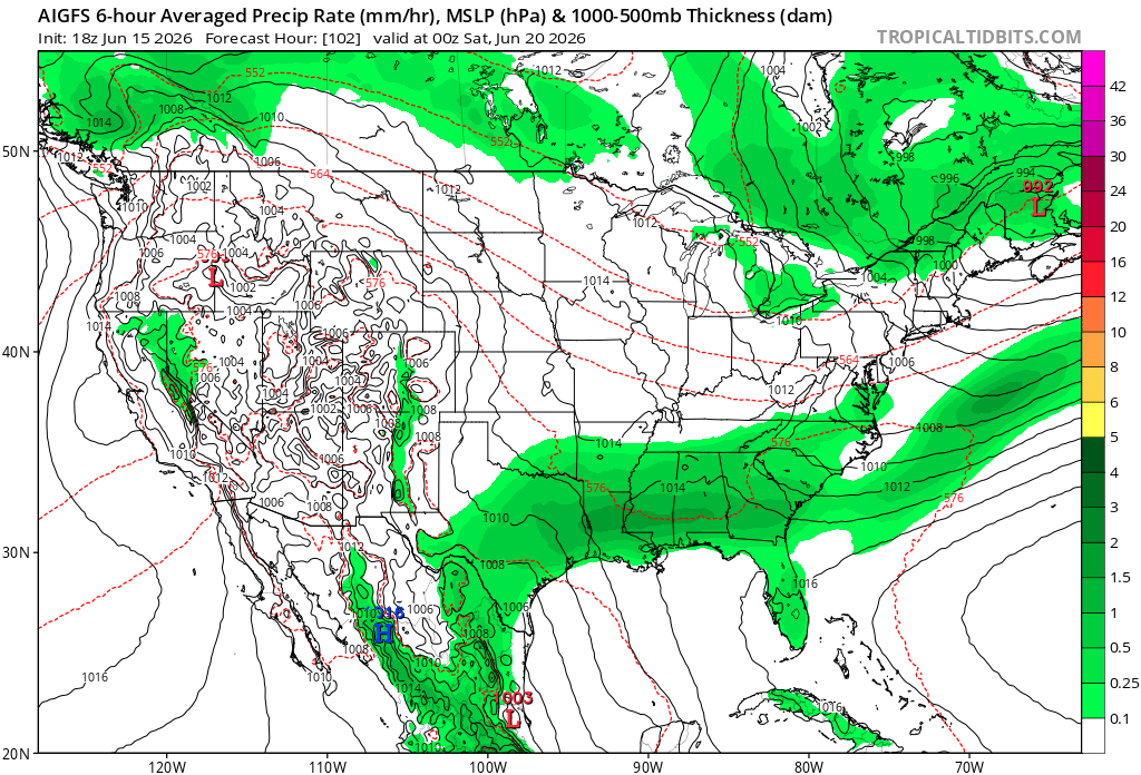 NewThor's tweet photo. if the AI models are correct
and this is the rain situation
on the 20th. it's going to be BIG trouble
for the Gulf States. #xwx #txws #lawx https://t.co/FYxlMz0ykl
