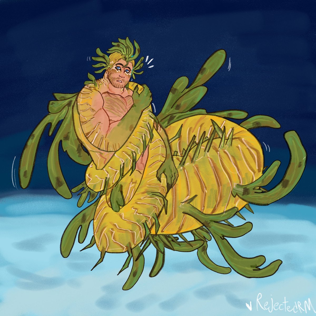 RReapermain's tweet photo. Leafy Sea Dragon Soap for @/ emazuelle on Bluesky and AO3! Link down below ⬇️ 

#Soap #MWII #JohnSoapMactavish #COD https://t.co/gSxfD3YUs8