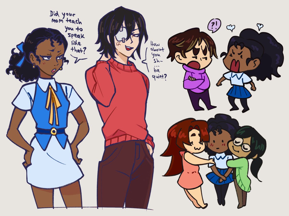 _reddyblue's tweet photo. more oc (there are too many things I haven't posted here ahaha) https://t.co/22hOgexDCF