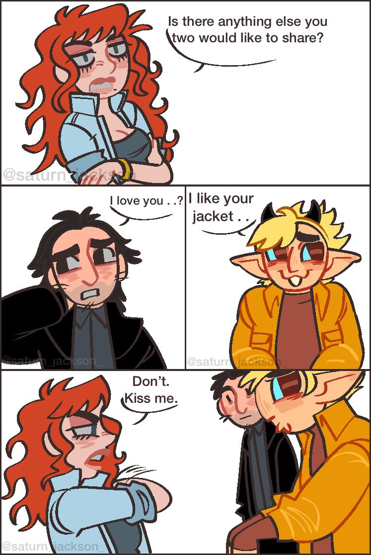 saturn_jackson_'s tweet photo. The Princes Of PDA~

#MissHolloway #DukeKeane #TnoyKaraxis #Starkid #Fanart https://t.co/7DYh6yJtlK