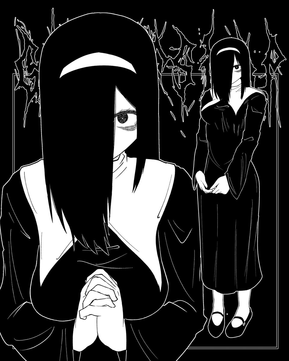 ghost_slap's tweet photo. Some of my favorite Sadako illustrations I’ve drawn so far. https://t.co/U0Of13BI5v