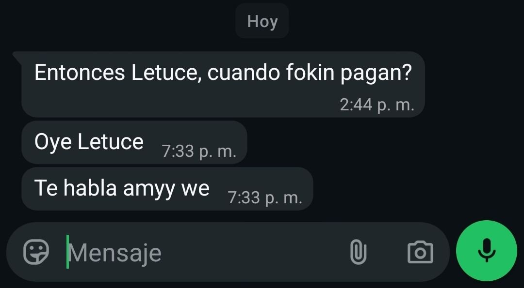 KayLechuga's tweet photo. Ojala haber visto eso antes, no me gusta lo que paso de rumorear de mi por lo que se me dijo en su momento o eso me dijeron diferentes personas de rumores míos y  los mensajes, que no debieron estar dirigidos a mi, adjunto imagen  donde el primer funador me manda: https://t.co/6xycUbq4SI