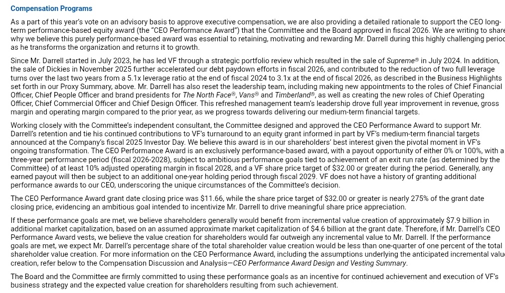 RomBaroInvests's tweet photo. $VFC
Charlie Munger says, “Show me the incentives &amp; I will show you the outcome.”

Well folks, it's show time... https://t.co/HqPvKnKCwp