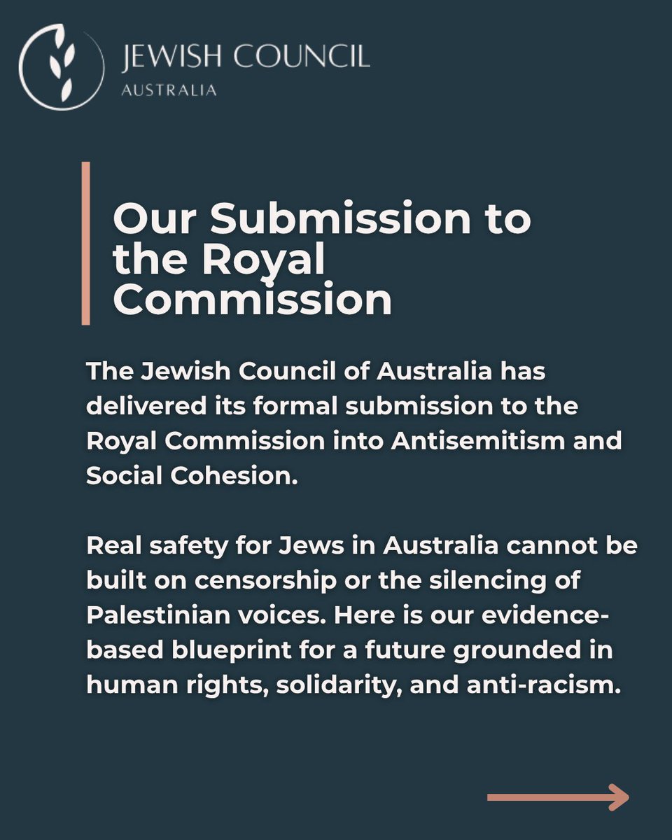 jewishcouncilAU's tweet photo. This weekend, we filed our submission to the Royal Commission. Read it in full at: https://t.co/CbTQnOy2IK https://t.co/7zNo5vi2lP