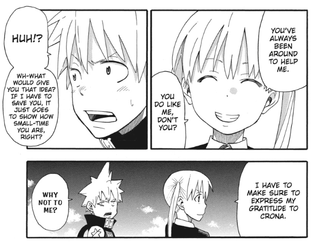 terumobyuri's tweet photo. not maka hetbaiting &amp; tricking blackstar into thinking theyre romanticized hetgem but then bringing up her yearning nonbinary lesbian niche yurigem hyperfixation queerbait situationship &amp; blackstar gets overstimulated bc they're mainstream hetslop and fail orange peel theory and https://t.co/bTYEmY61Pp