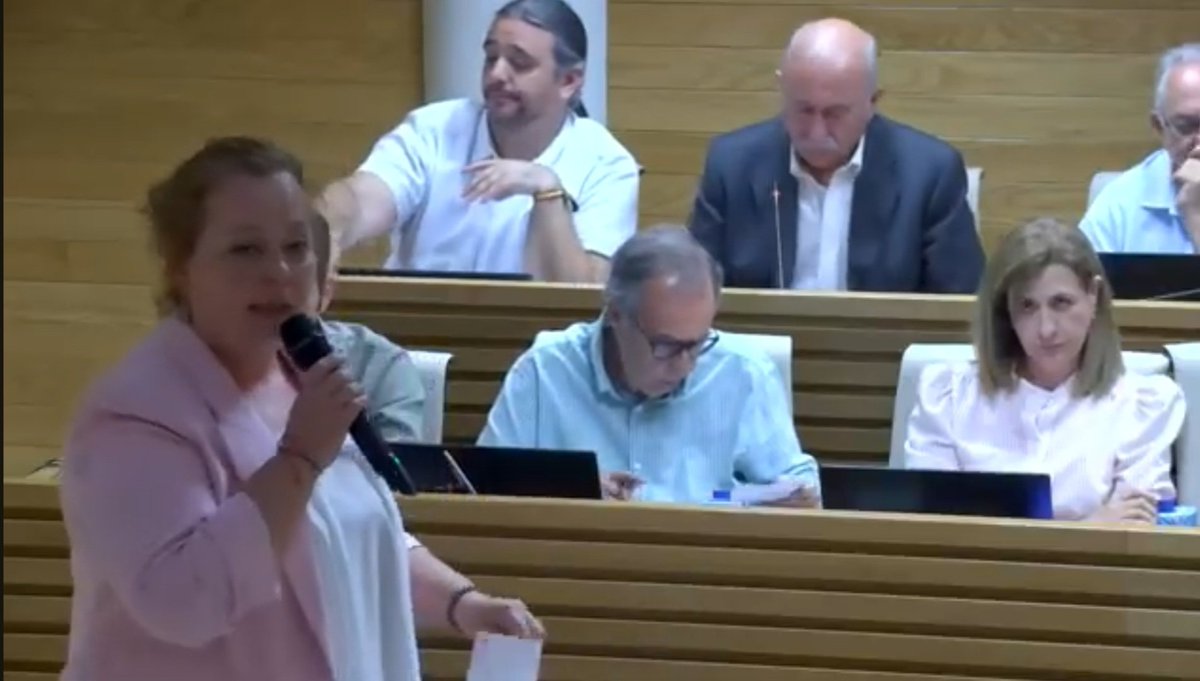 FAPA_Giner_Rios's tweet photo. 📢Intervención de la @FAPA_Giner_Rios en el Pleno del @aytogetafe hablando sobre la necesidad de climatizar los centros educativos madrileños.

#CuántoQuemaTuCentro
#PorqueNoHacenNada
🔥🔥🔥🔥
Los niñ@s están soportando más de 30⁰C en las aulas, es un problema de salud pública https://t.co/8M3PgjxC2H