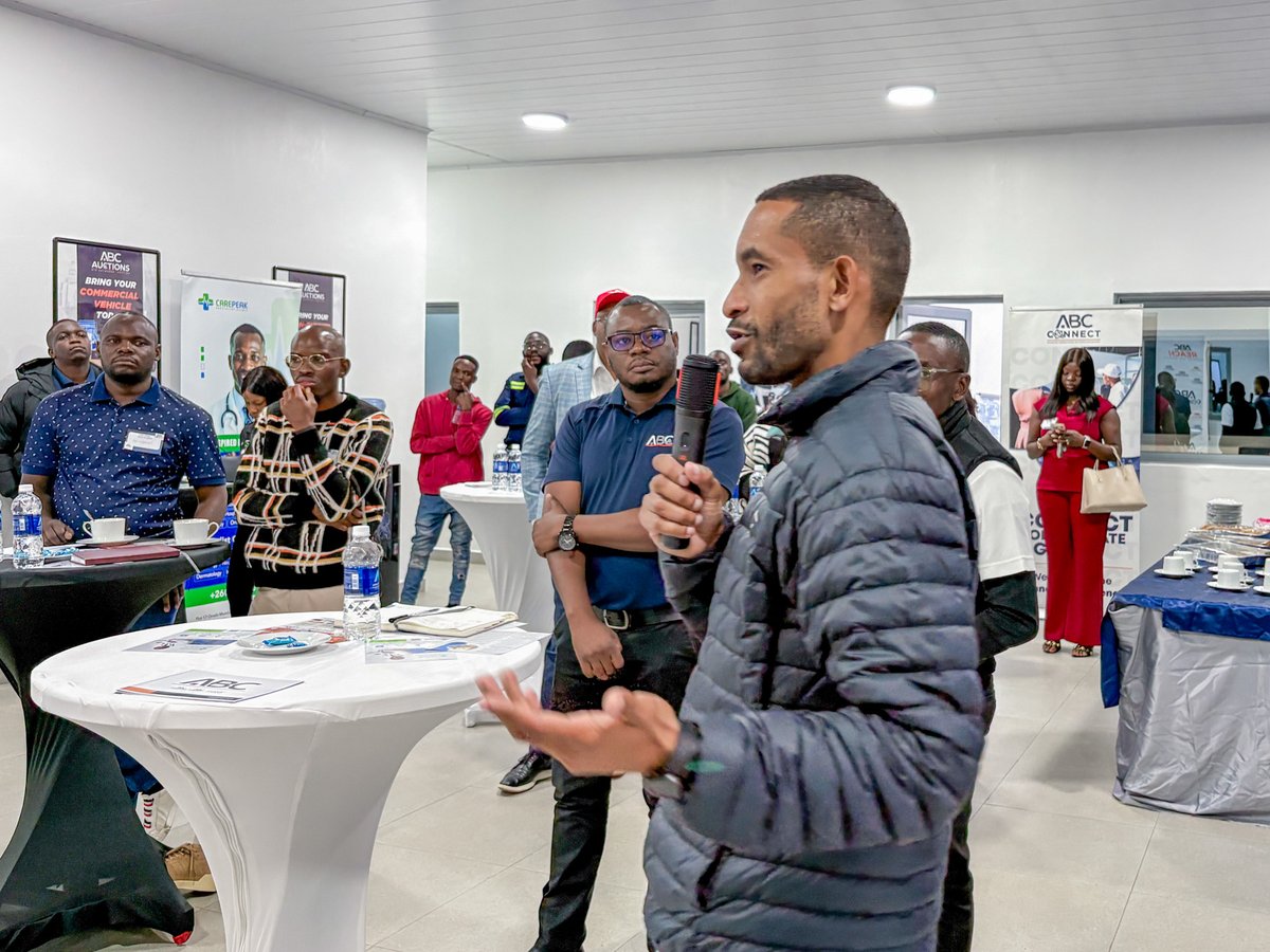abcconnectzw's tweet photo. Highlights from our 78th #ABCConnect Networking Event in Lusaka! 

Thank you to Dr. Aaron Dzimbanhete Mujajati for his insights on Organizational Culture in the Zambian Context, and to all attendees for an evening of learning, networking, and business growth. 
#Lusaka #Zambia https://t.co/2FMsm3YVfj