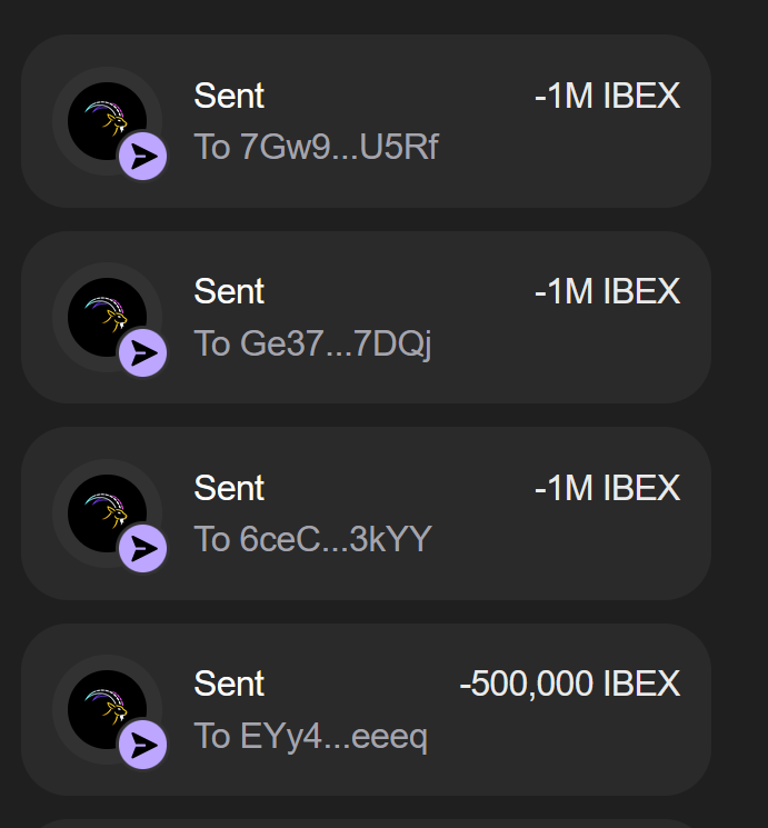IbexSolana's tweet photo. We need 888 $SOL
 address for $IBEX Airdrop 

🔸Follow @IbexSolana /🔔
🔸 RT + Like pinned 
🔸 Comments $SOL  address 

Distribution within the next 24 hours https://t.co/bJba56ThLY