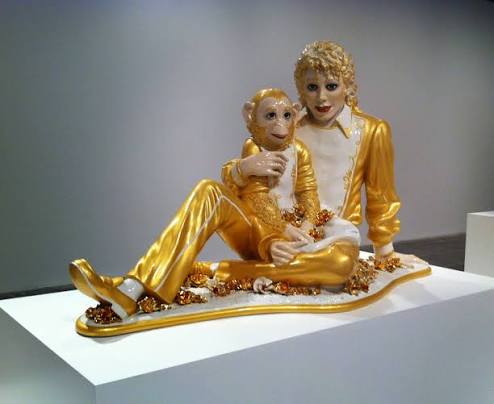 luz_marcha's tweet photo. Oeuvre de #Jeffkoons
#MickaelJackson and bubble. https://t.co/zWN3vdozHj