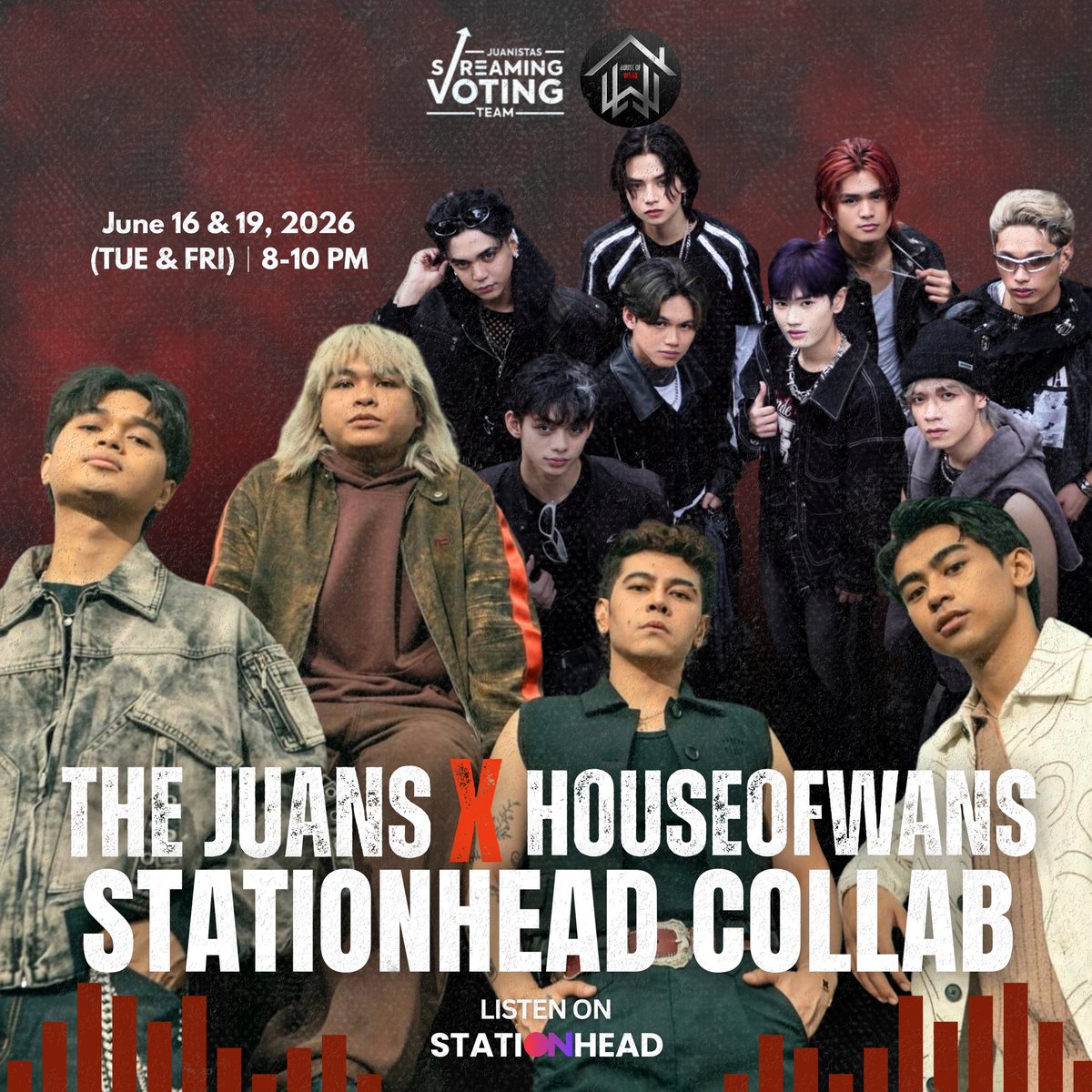 Juanistas_VTST's tweet photo. Ready for another fun Stationhead session? πΆ
Samahan nyo kami mamayang 8-10PM on @STATIONHEAD with @HouseOfWANs, @FAMANALOSTREAMS, & @BILIB_VST!
Kita-kits mamaya! π€π
π»: https://t.co/5pzgcp3hB0
#TheJuans #Juanistas #Bituin #FaMANALO #ProjectWAN https://t.co/5PZ7sQaP6y