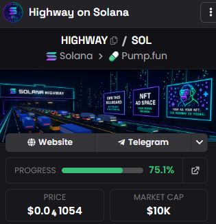 spaceacceler's tweet photo. cooking solana highway.

$HIGHWAY 

ETZB4WBqqzX29ofp4sRHLdw9paM9Kvne4c2WvJH2pump https://t.co/9mUaa4NGeR