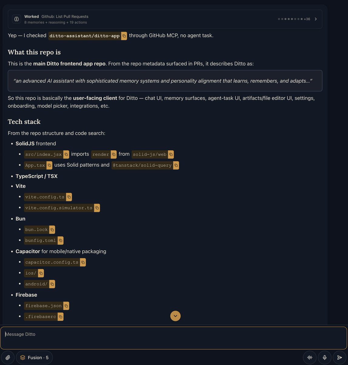 Big upgrade for @heydittoai users Ditto now connects directly to GitHub ...