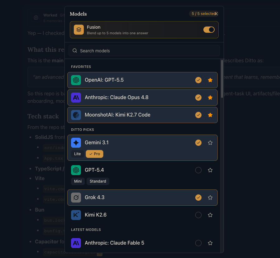 Big upgrade for @heydittoai users Ditto now connects directly to GitHub ...