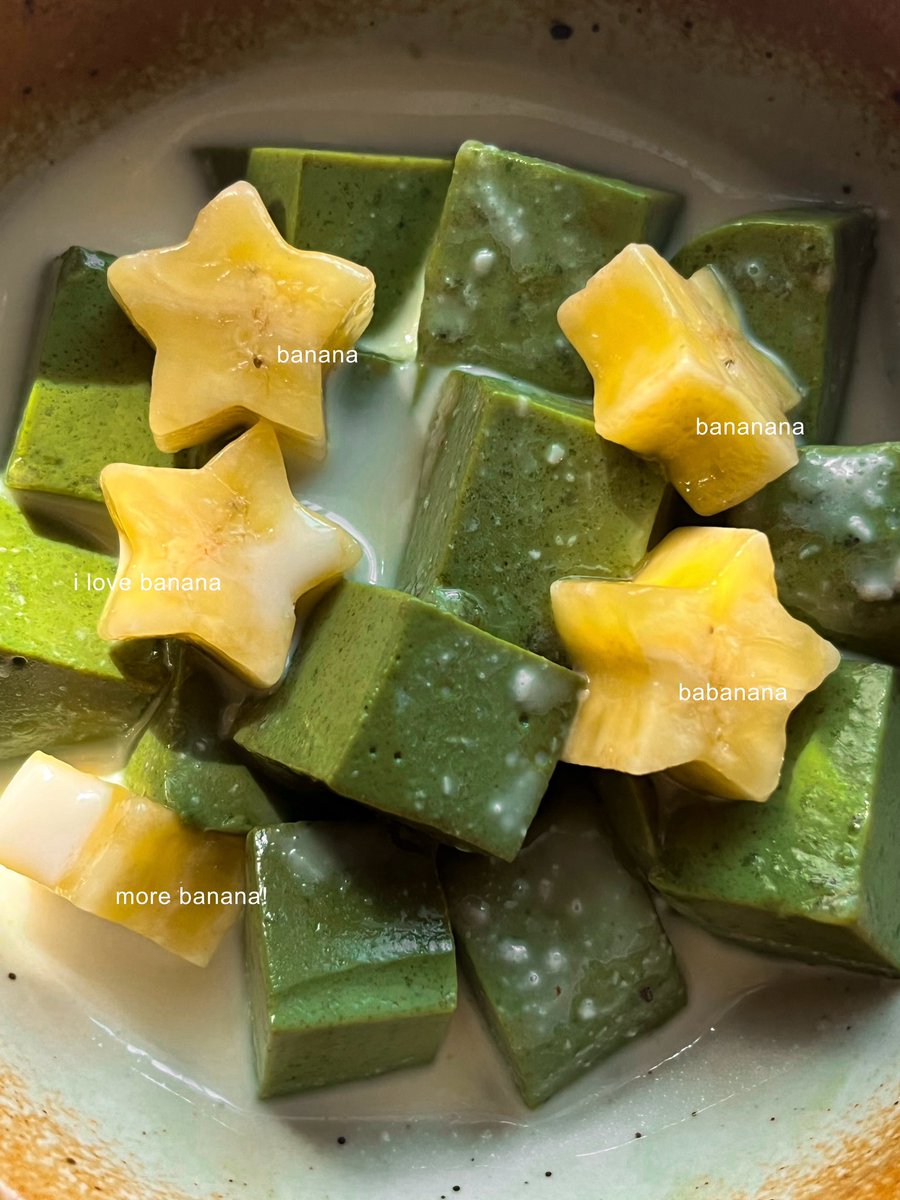 Irissence's tweet photo. Yum, matcha pudding! https://t.co/DCccYCAz2y