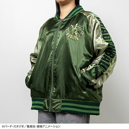 regulus69's tweet photo. ◎おすすめ入荷商品!!
【キャラジャン】ドラゴンボールＺ
セル　スカジャン
税込22,000円/通販はコチラ↓
https://t.co/0BMYZ8oLt6
セルイメージのグリーンスカジャン!!胸と袖にパーフェクトセル!!
#ドラゴンボール #スカジャン #鳥山明 https://t.co/OZSE4ajMBi
