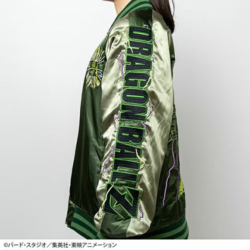 regulus69's tweet photo. ◎おすすめ入荷商品!!
【キャラジャン】ドラゴンボールＺ
セル　スカジャン
税込22,000円/通販はコチラ↓
https://t.co/0BMYZ8oLt6
セルイメージのグリーンスカジャン!!胸と袖にパーフェクトセル!!
#ドラゴンボール #スカジャン #鳥山明 https://t.co/OZSE4ajMBi