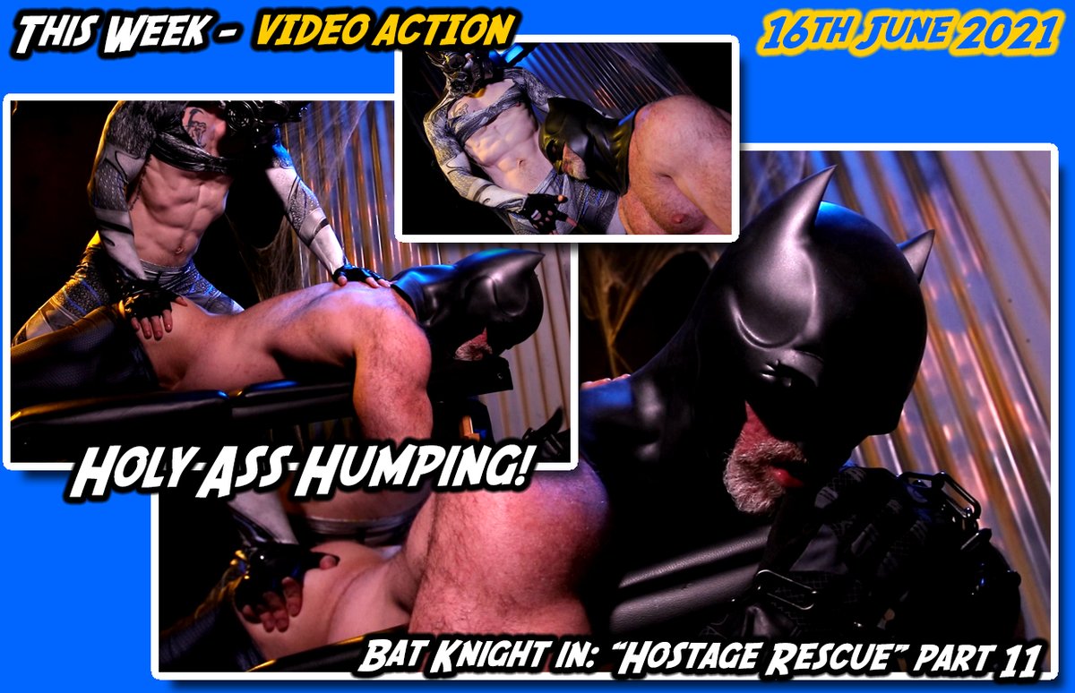 Super_Cyclone's tweet photo. On this day - 5 years ago https://t.co/pWSFtOZOUD The hot Bat-Knight @freddymillerxxx dominated by the Sandman - full chapters still available in our member's archive area
#gaybatman #superherofetish #meninspandex #gaysuperheroes #superherodomination https://t.co/0PLtdQM3B0