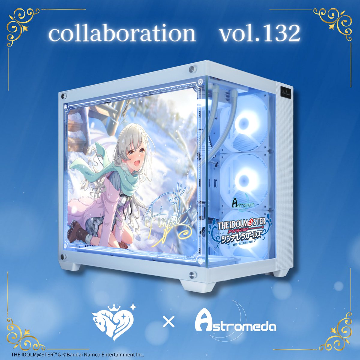 Astromeda_JP's tweet photo. ／／
『アイドルマスター シンデレラガールズ』
コラボレーションPCのデザイン公開‼️
＼＼

本日公開のアイドルはこちら❣️

アイドルたちの魅力と世界観を詰め込んだ、
こだわりのデザインに仕上がっています✨

ぜひチェックしてください😍
https://t.co/N7xx75ynaa

#デレマス #シンデレラガールズ #idolmaster
