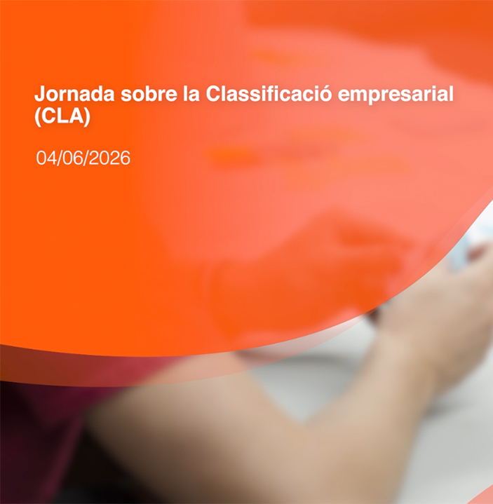 eapccat's tweet photo. Disponibles els materials de la Jornada sobre la Classificació empresarial (CLA), del 4 de juny

📚Presentació
▶️ Vídeo

👉 https://t.co/A9tRhfGEre https://t.co/u95DRj3EIz