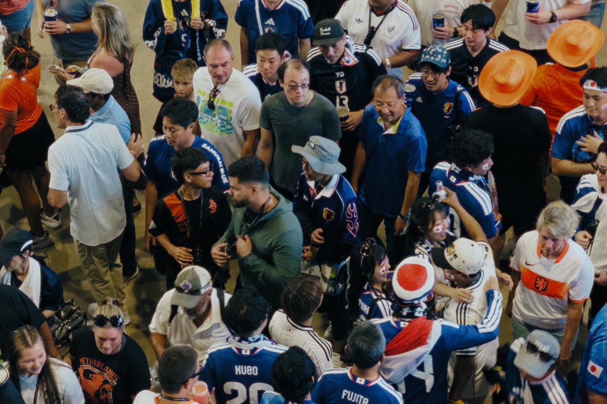 ringo_jam's tweet photo. 📸

#FIFAWorldCup
#サッカー日本代表
#SAMURAIBLU 🇯🇵 https://t.co/H5pF2iKgCs